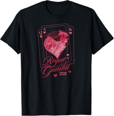 Rogue & Gambit Valentine Cards T-Shirt