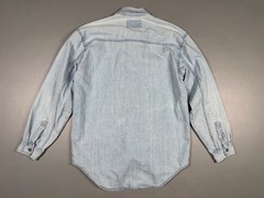 Vintage Levi’s 90’s Red Tab Light Blue Denim Long Sleeve Shirt size S/M