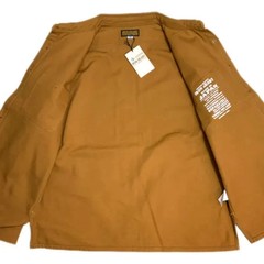IRON HEART IHSH-423 13oz Oxford Overwork Shirt Camel Ivory XS-XL size New
