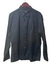 DKNY Men’s Black Dress Shirt Size XXL . 97% Cotton – 3% Spandex