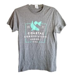 CCA Coastal Conservation Association Established 1977 Mens Fishing T-Shirt Small