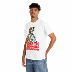 Quint Jaws 1975 Movie Robert Shaw Funny Vintage T-Shirt S-5XL Men Women Unisex