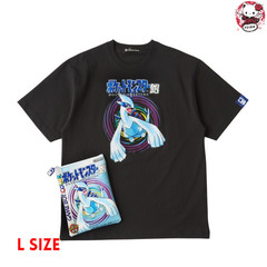 Pokemon Center T-Shirt & Pouch Set Silver Game Boy Official Japan L SIZE