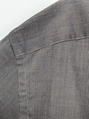 John Varvatos Pinstriped Button Up Shirt Minimalist Business Professional Large