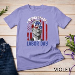 Joe Biden Merry 4th Of labor day Funny 4th of July T-Shirt 1 Unisex T-shirt