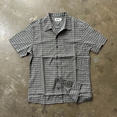 NEW Mens Taylor Stitch Short Sleeve Hawthorne Button Down Camp Collar Shirt 40