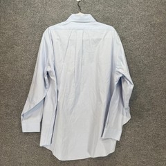 Brooks Brothers Dress Shirt Mens 16.5-33 Blue Button Up Traditional Fit Oxford