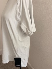 Lululemon Athletica Reper Short Sleeve Tee Light Gray|Men’s training shirt