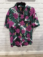 RSVLTS Jurassic Park Nobody Cares Shirt Mens XL Short Sleeve Kunuflex