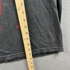 Vintage Tapout Shirt Mens XL Black Faded Bloody Skull Y2K AOP Skater MMA UFC