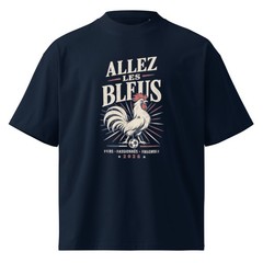 T-shirt “Allez les Bleus” 🇫🇷 – Oversize – Unisexe