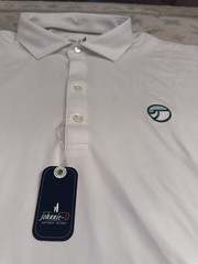 johnnie-O Birdie Performance Polo Shirt in White