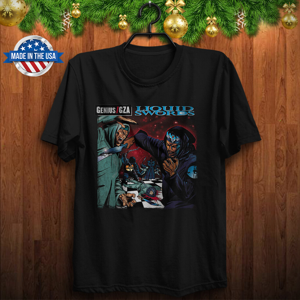 Genius GZA Liquid Swords shirt Wu-Tang Clan ,RZA,Shogun Assassin, Killah Priest.
