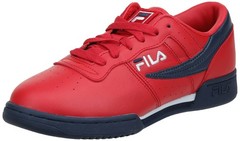 Fila Men’s Original Fitness Fashion Sneaker, Red/Navy/White, 9.5 M US