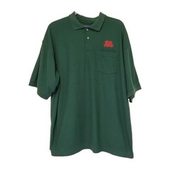 VTG 90s Hunter Green Ale 8 One Embroidered Polo Shirt Men’s XL Made In USA