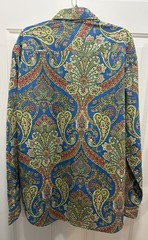 EUC Robert Graham Men’s 2XL Sarsparilla Long Sleeve Button Down Shirt 2010