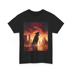 Catzilla T-Shirt for Men & Women – Hilarious Cat Godzilla Hybrid Tee