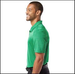 Adidas Golf Men’s Polo Shirt M L Mélange Sport Athletic T-shirt Lighweight New