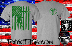 t shirt,Lineman life,Line Work,Lineman,Got Power Thank A Lineman,American Flag
