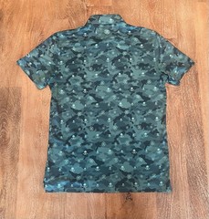 Lot of 4 G/Fore Polo Shirts Medium Skull Crossbones Floral Paisley Camo Golf