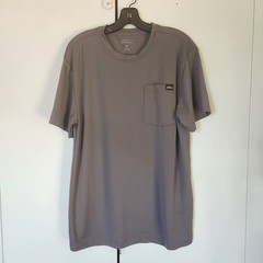 Dickies Genuine Pocket Tshirt Mens Medium Gray Performance Workwear Short Sleeve