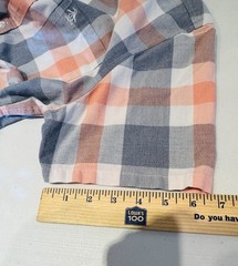 Penguin Munsingwear Mens M Shirt SS Heritage Slim Fit Plaid EUC