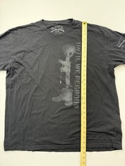 Grunt Style Shirt Mens 2XL Black Until We Regroup Patriotic Military Graphic Tee