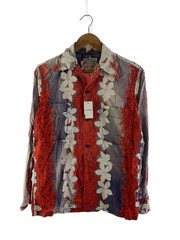 Other brands: beau brummell long-sleeved shirt, size S — RED, all-over print