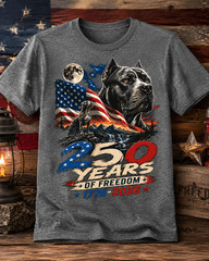 America 250th Anniversary Shirt, Patriotic Pitbull Tee, Funny 4th Of July Shirt