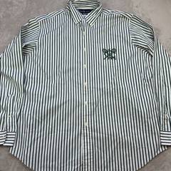 Ralph Lauren Tennis Club 381 Bleeker Long Sleeve Button-Down Vintage Mens XL