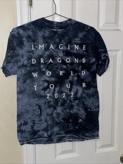 Men’s Imagine Dragons World Tour 2022 T-Shirt Size Medium M