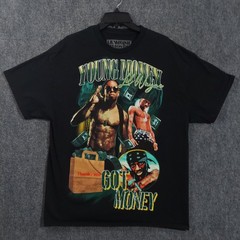 Lil Wayne Young Money Shirt Mens XL Black Graphic Rap Tee Got Money Hip Hop