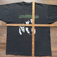 Vintage Early 90s Mens XL Alien Sex Fiend “Im Not Mad” DBL Sided Faded Worn Tee