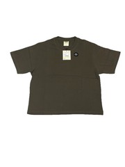Maison Article Men’s Size Small Boxy T-shirt Olive Green NWT 100% Cotton