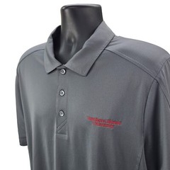 NIU Huskies Polo Shirt Men’s Large Cutter & Buck NEW Gray DryTec Logo Golf