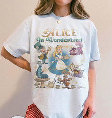 Alice In Wonderland Fantasy Magic Shirt, Cheshire Cat Mad Hatter Shirt