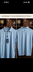Johnnie-O Golf Polo Shirt Mens XXLarge XXL NWT Palisades Blue Featherweight