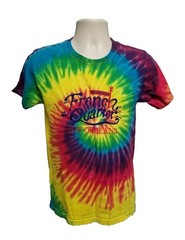 Bourbon French Quarter New Orleans Adult Small Tie Dye TShirt