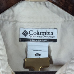 Vintage Columbia River Lodge Bird Dog Hunting Men’s XL Shirt Button Down Outdoor