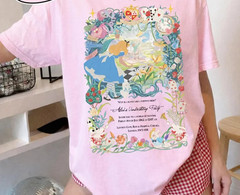 Alice in Wonderland Alice in The Flowers Shirt, Epcot International shirt