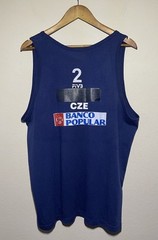 Vintage 2004 Beach Volleyball World Championship Series FIVB Tank Shirt XL Y2K