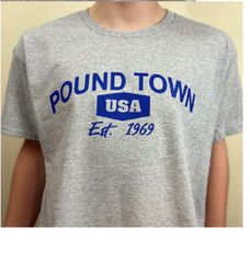 Pound Town University Tshirt Funn Shirt Gift Idea