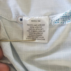 TailorByrd Polo Shirt Mens XXL Light Blue White Flamingo Logo Golf Casual