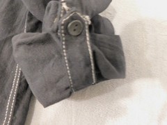 Machine Shirt Button Down Men’s XL 100% Cotton Machine Wash Pockets Snaps E114