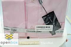 Giovanni Uomo Dress Shirt Mens 16 32-33. Long Sleeve French Cuffs with Cuff Link