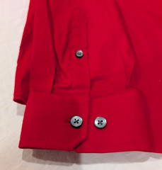 Express 1MX Slim Fit Men’s Red Button-Up Shirt – Size Large – NWT – Free Shiping