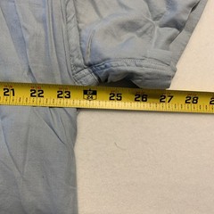 Untuckit Shirt Mens XXL Briscoe Light Blue Short Sleeve Casual Soft Brushed 2XL