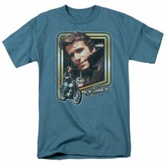 Happy Days The Fonz T Shirt Mens Fonzie Licensed Classic TV Show Slate