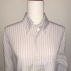 Brooks Brothers Non-Iron Cotton Regent Striped Button-Down Dress Shirt 15.5/33