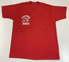 Vintage Dog Pound Pocket T Shirt Sz XL Single Stitch Funny Father’s Day USA 90s